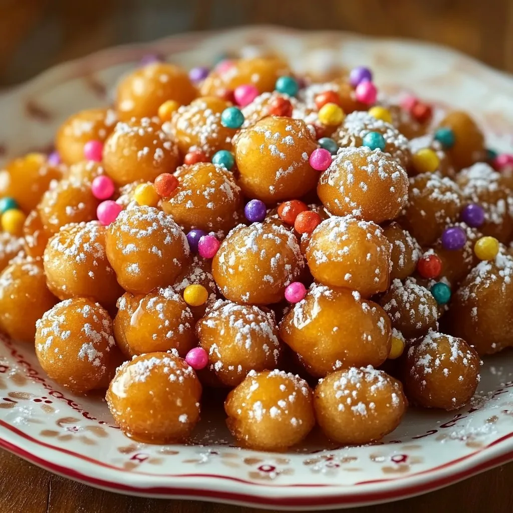Classic Struffoli (Italian Honey Balls)