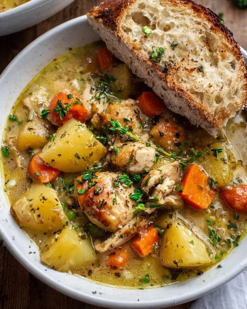 Slow Cooker Chicken Stew Recipe