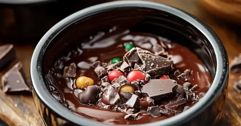 Lazy Slow Cooker Chocolate Candy recipe with rich chocolate and nuts