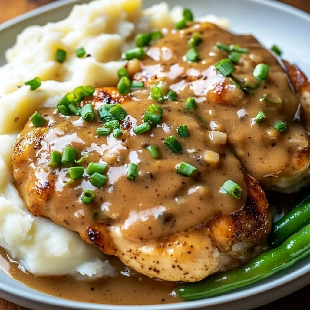 Easy Stovetop Smothered Chicken