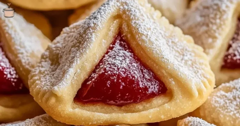 Delicious Pizzicati Italian Pinch Cookies arranged on a platter.