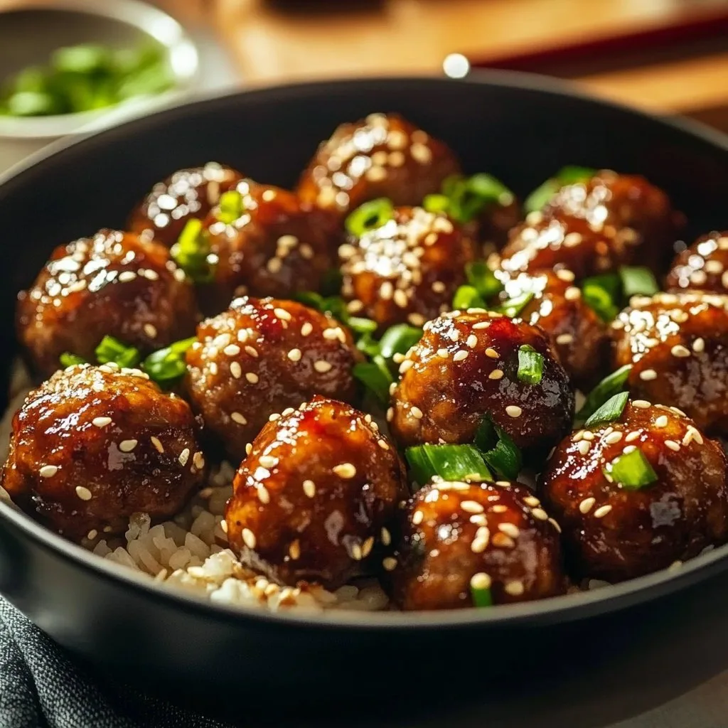Asian Meatballs