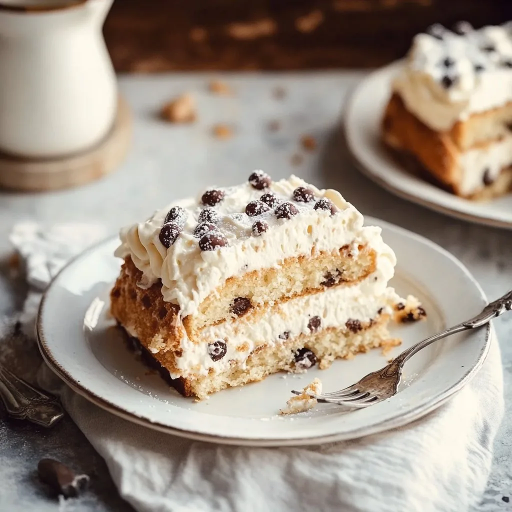 Cannoli Cream Cake