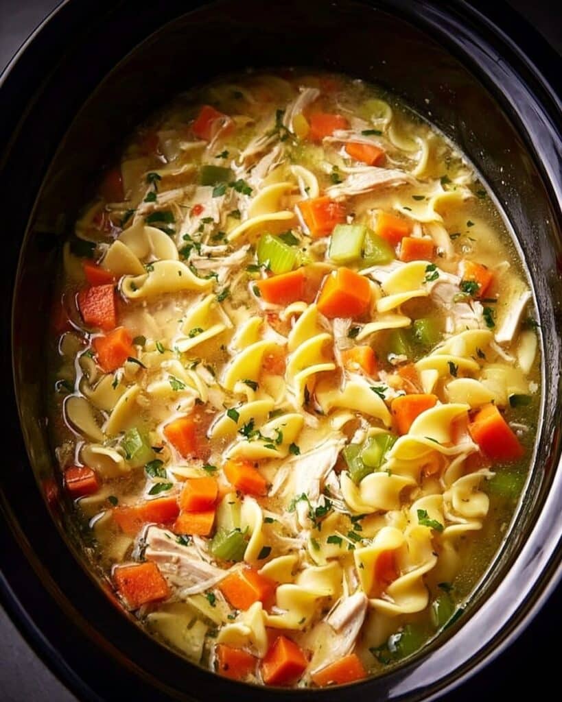 12 Best Chicken Noodle Soup Recipes for Ultimate Comfort Food 7 Homemade Chicken Noodle Soup Crock Pot Recipes