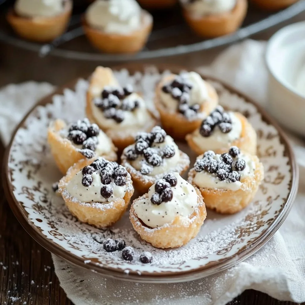 Cannoli Bites