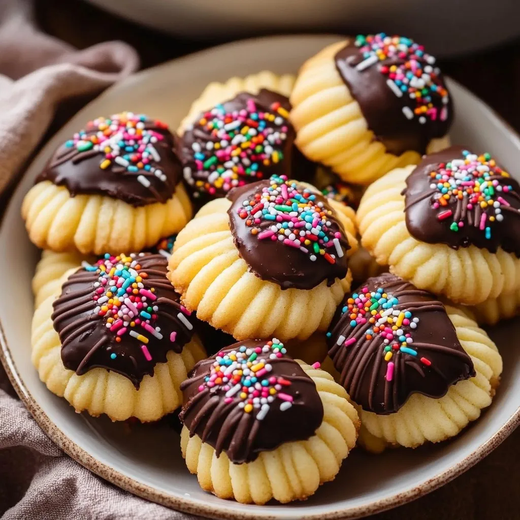 Authentic Italian Butter Chocolate Cookies
