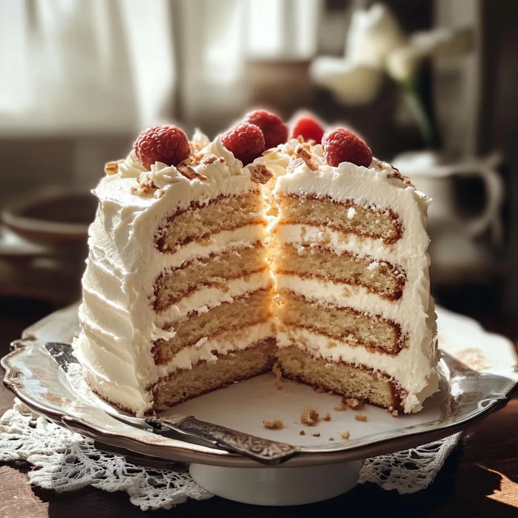 Quick Italian Cream Cake