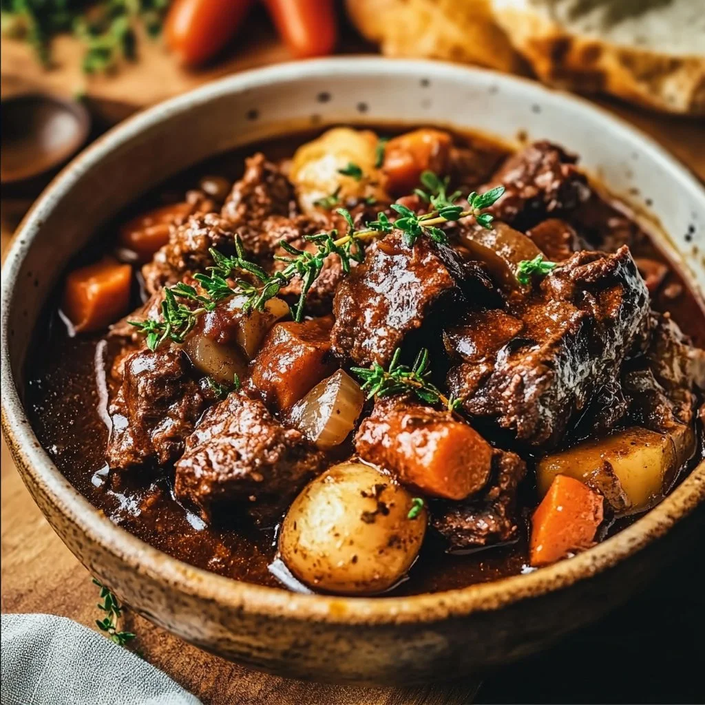 Beef Bourguignon (Julia Child Recipe)
