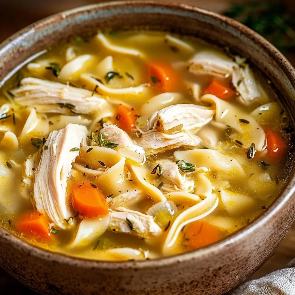 Classic Chicken Noodle Soup