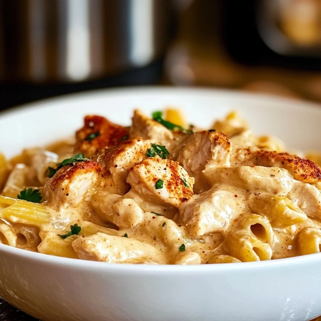 Crock Pot Creamy Cajun Chicken Pasta: Easy & Flavorful Dinner