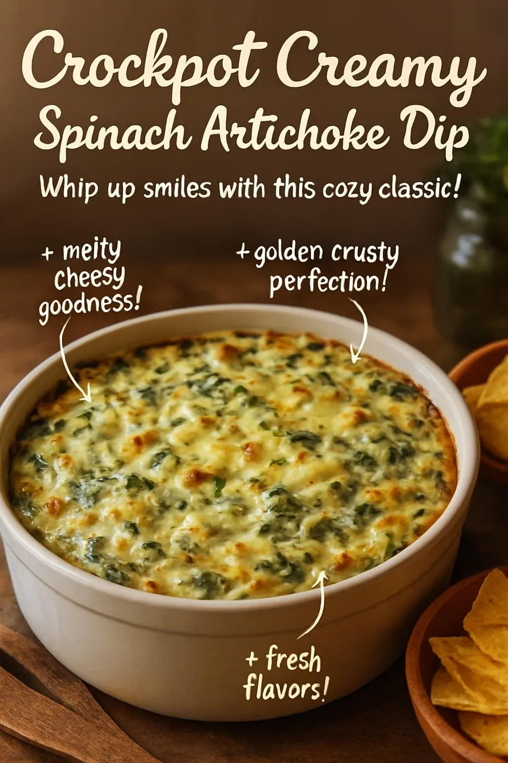 Crockpot Creamy Spinach Artichoke Dip 19 Crockpot Creamy Spinach Artichoke Dip