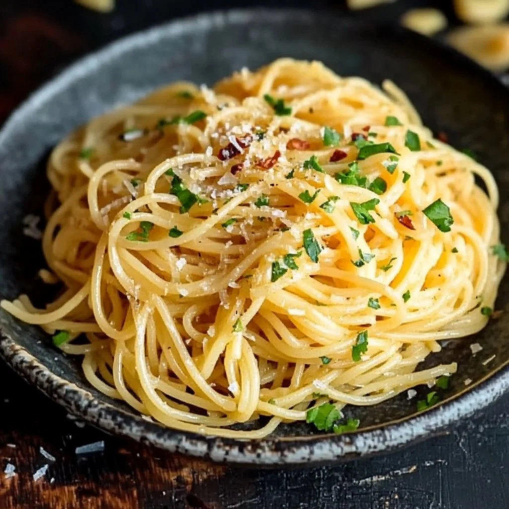 Easy Asian Garlic Noodles - ready in 15 minutes
