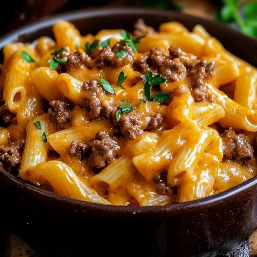 Easy Crockpot Cheesy Crack Beef Pasta – Irresistibly Delicious!