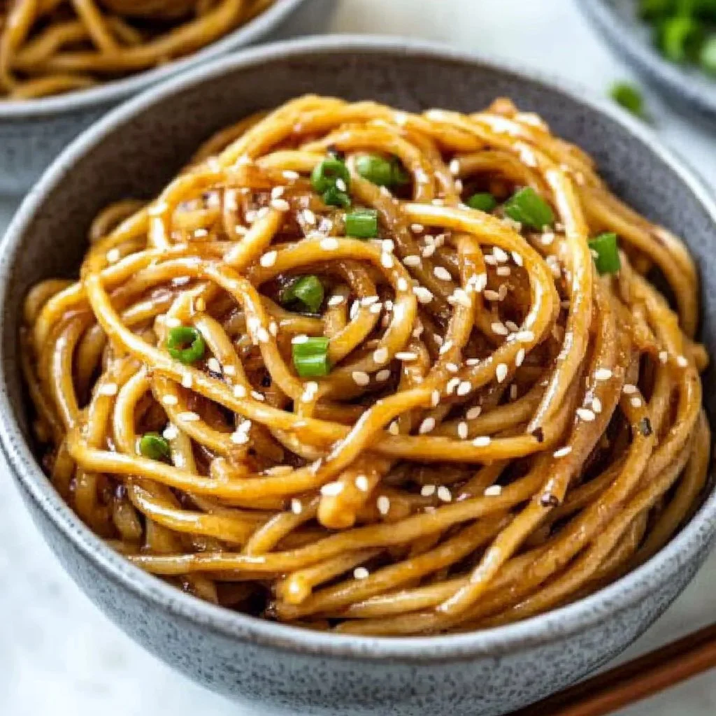 Garlic Sesame Noodles