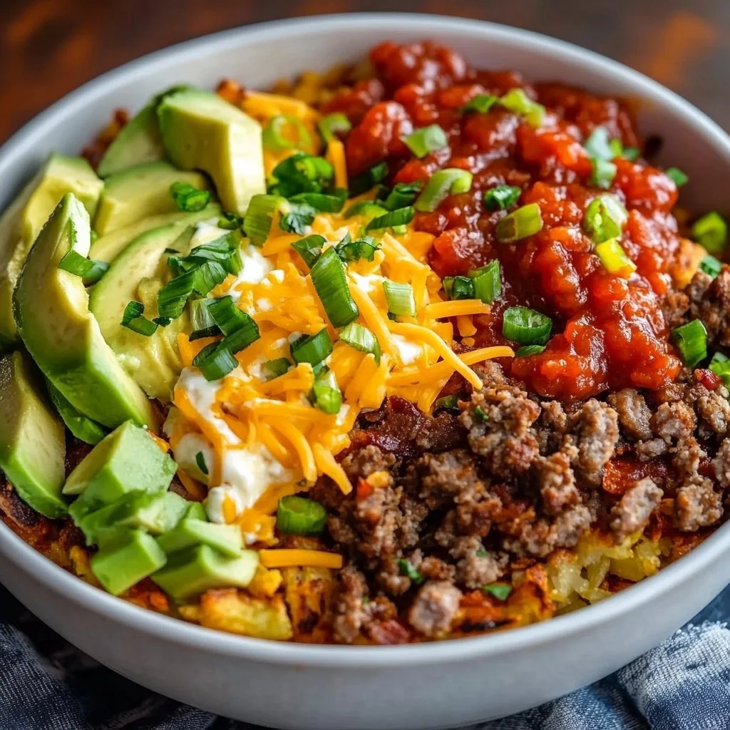 Hash Brown Breakfast Bowls