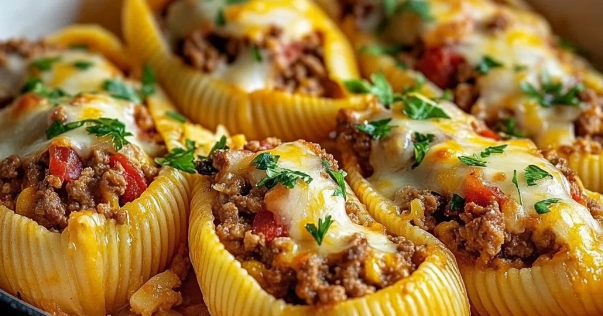 Irresistible Taco Stuffed Shells – Easy Family Dinner Delight