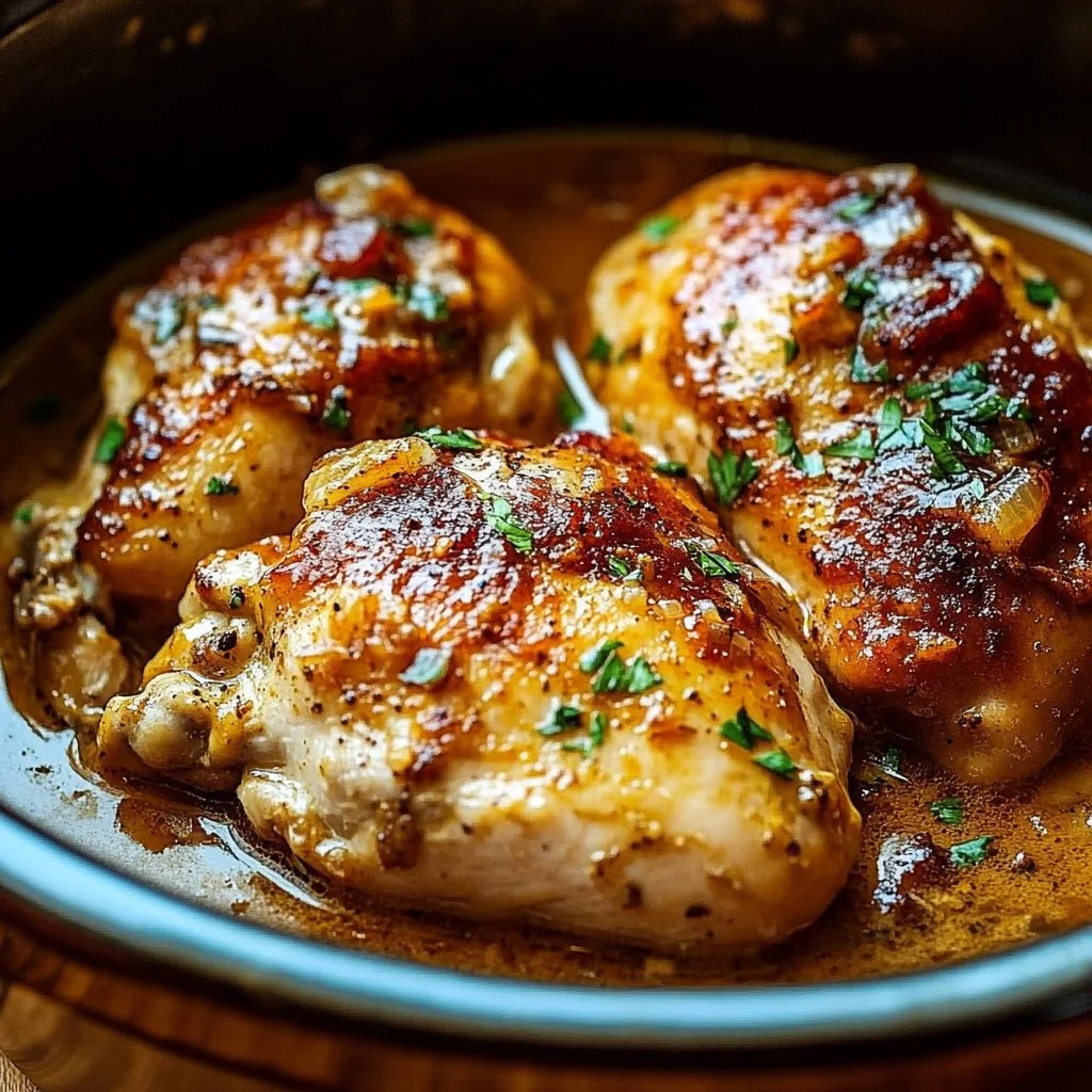 Irresistiblemente Delicioso Pollo "Cásate Conmigo" en Olla de Cocción Lenta para Noches Acogedoras