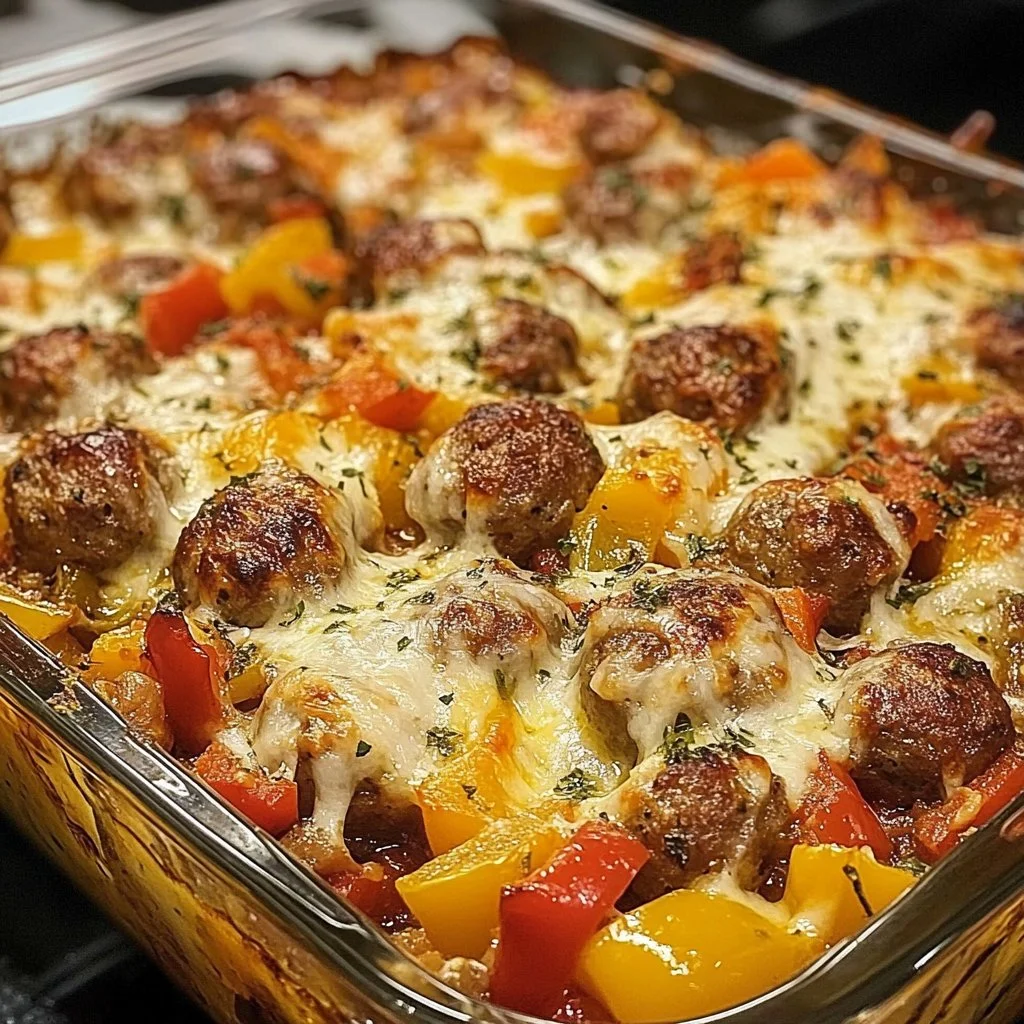 Italian Sausage & Pepper Casserole: A Must-Try Delight!