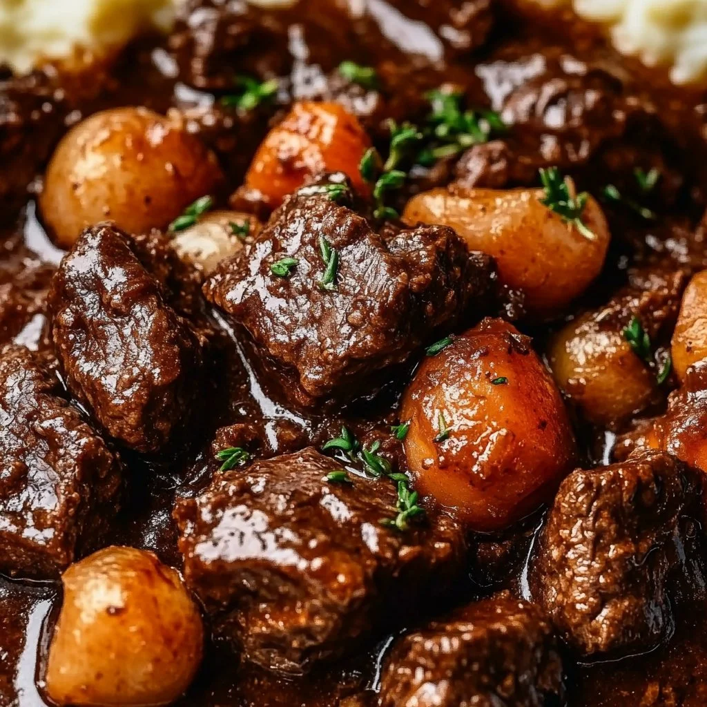 One Pot Beef Bourguignon