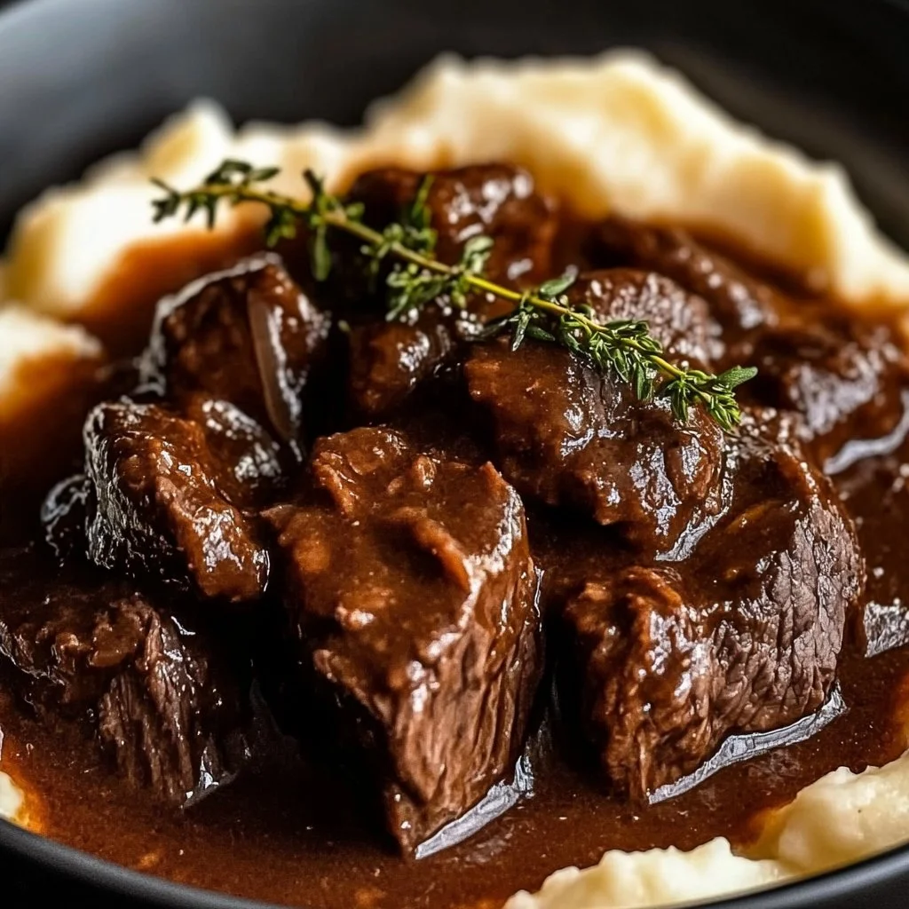 Slow Cooker Beef Manhattan: Comforting Meal for Cozy Nights