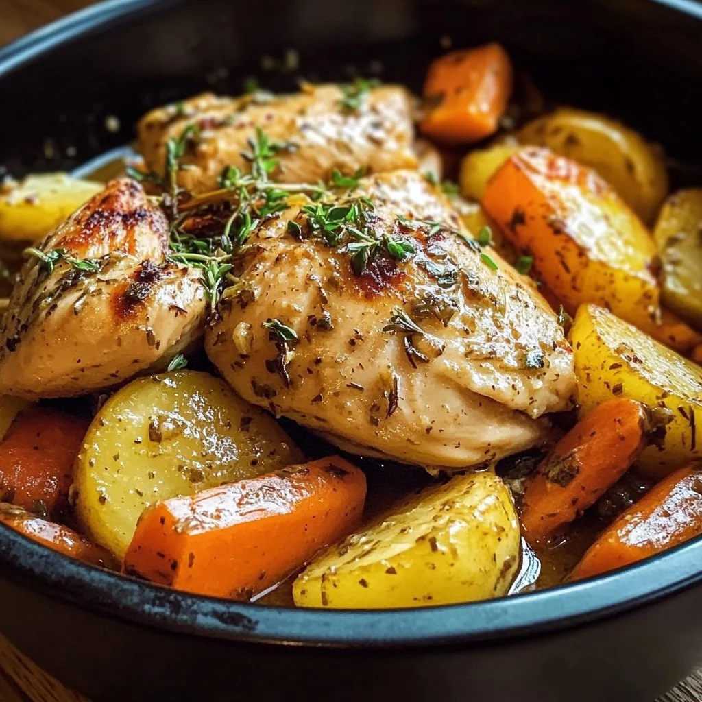 Slow Cooker Garlic Butter Chicken and Veggies 21 Slow Cooker Garlic Butter Chicken and Veggies