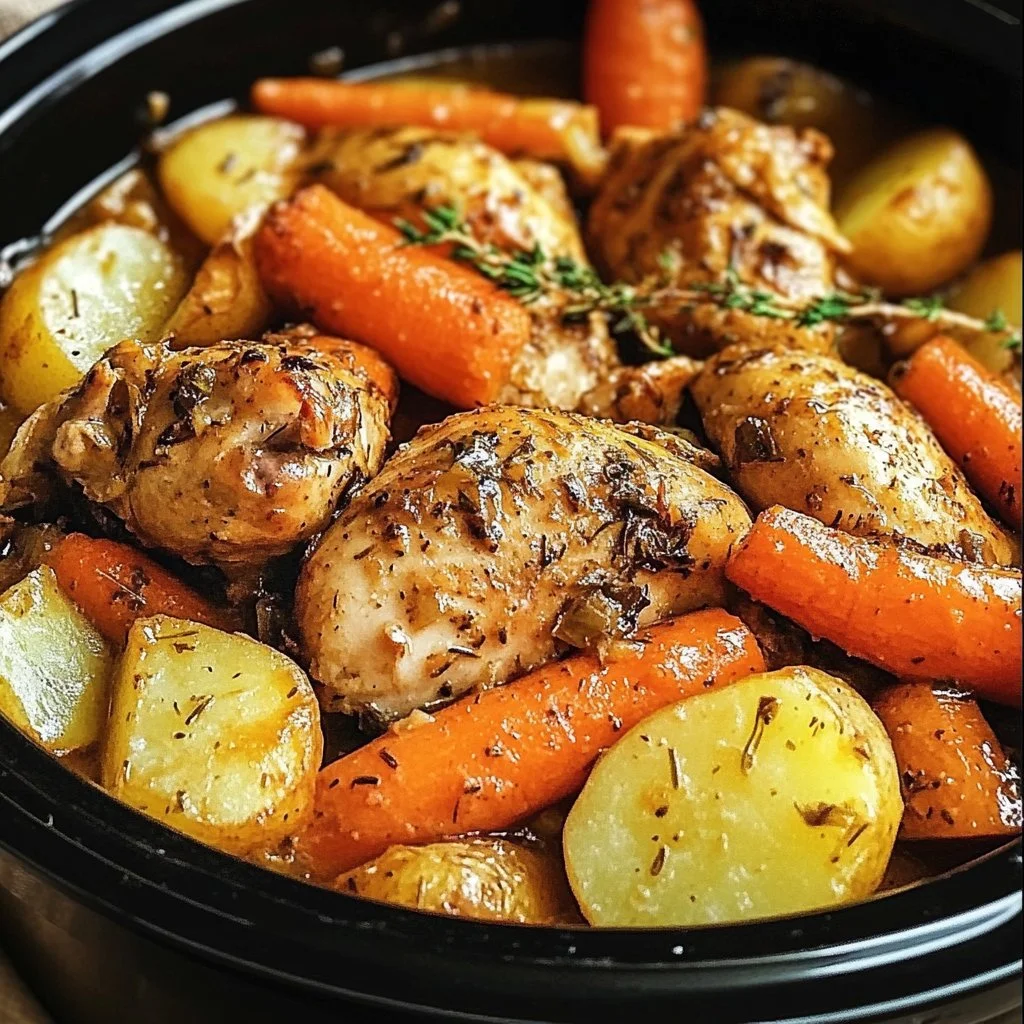 Slow Cooker Garlic Butter Chicken and Veggies 22 Slow Cooker Garlic Butter Chicken and Veggies