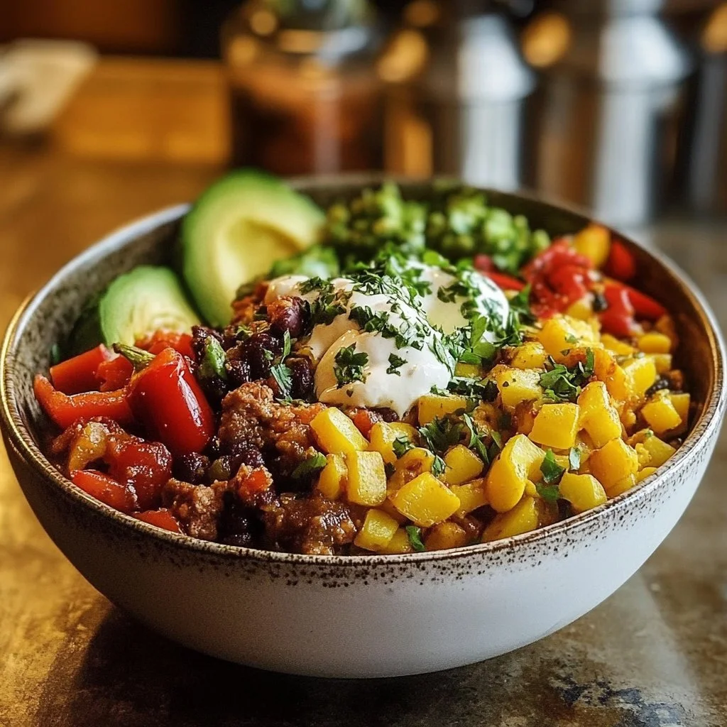 Southwest Spice Green Chile Bowl