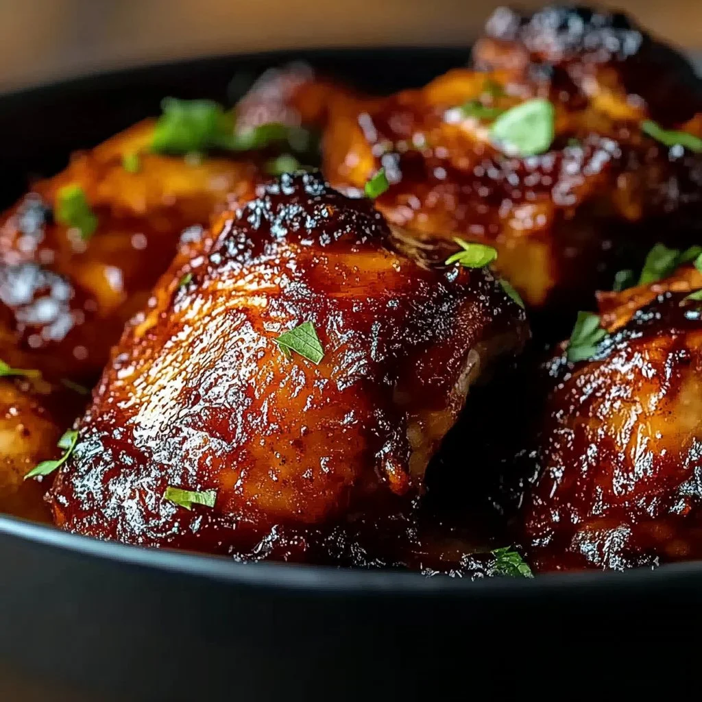 Sweet Baby Ray’s Crockpot Chicken