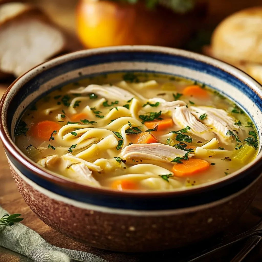 The Ultimate Chicken Noodle Soup