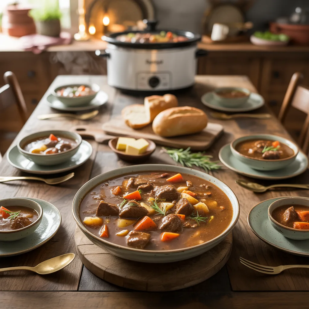 5 Hearty Beef Stew Recipes for Comforting Slow Cooker Meals
