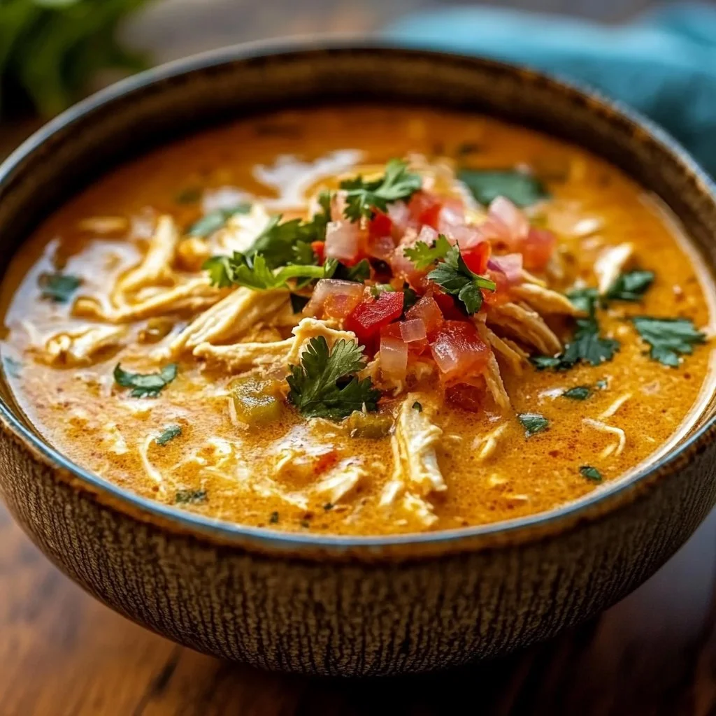 Creamy Chicken Enchilada Soup