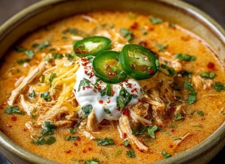 Creamy Chicken Enchilada Soup
