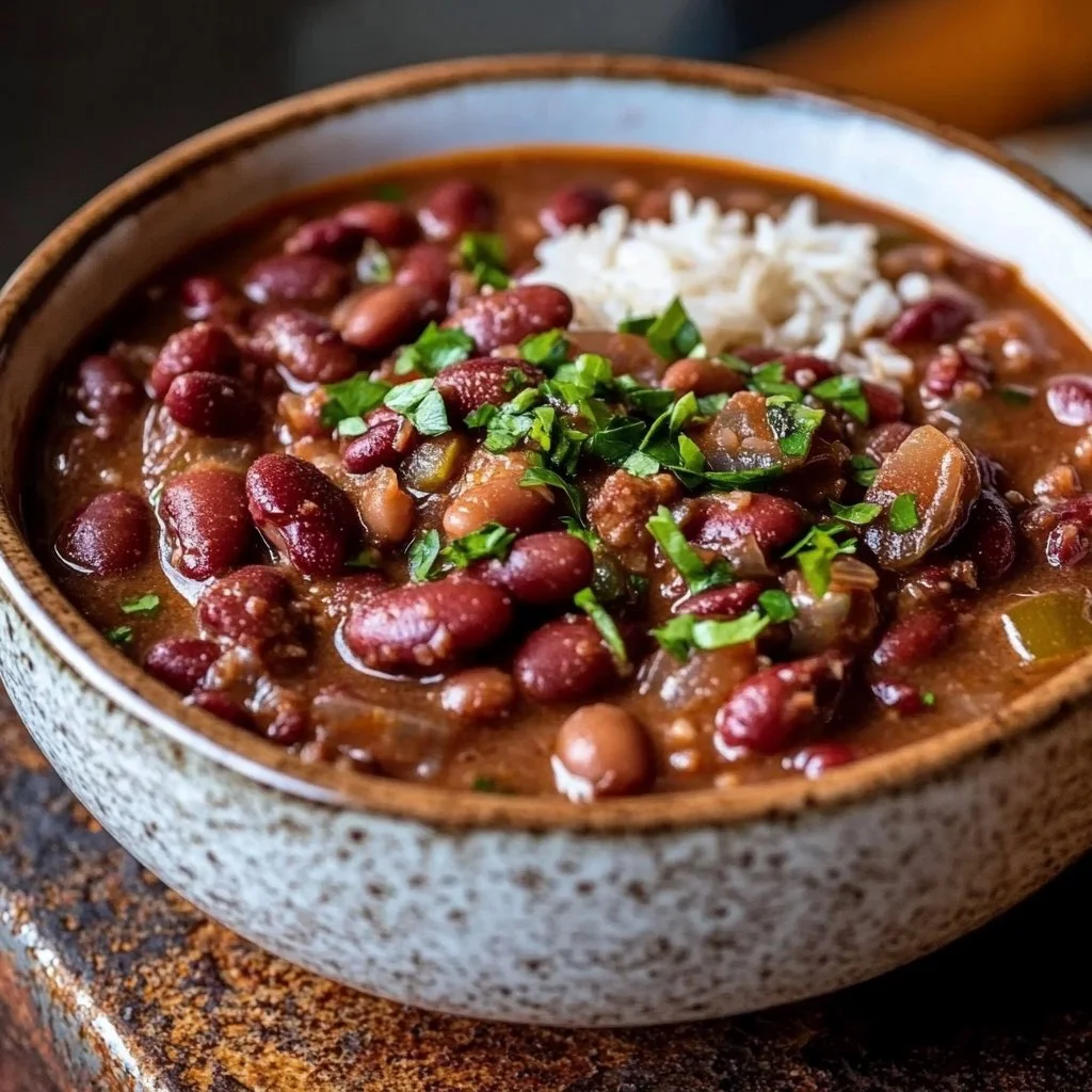Crockpot Red Beans and Rice