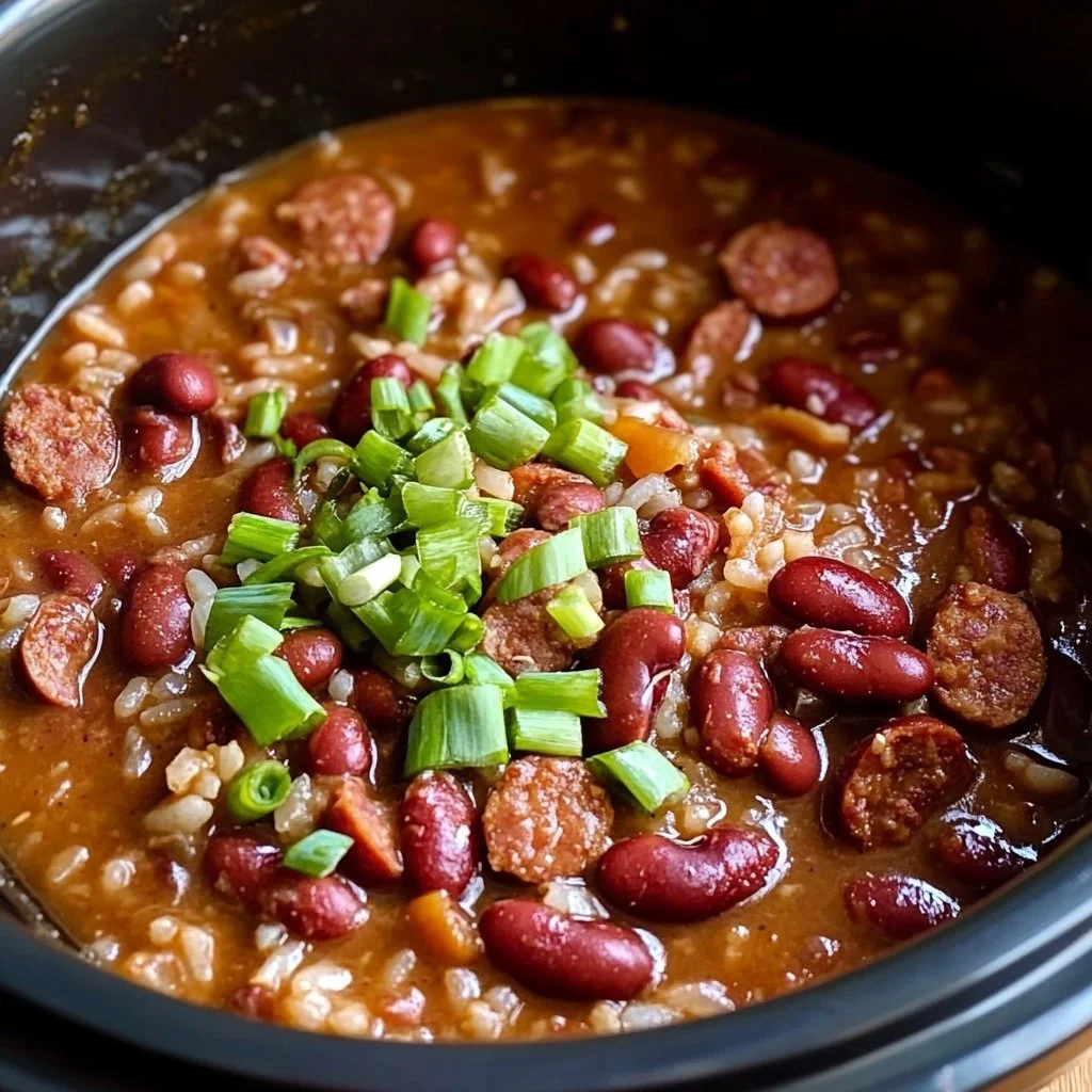 Crockpot Red Beans and Rice