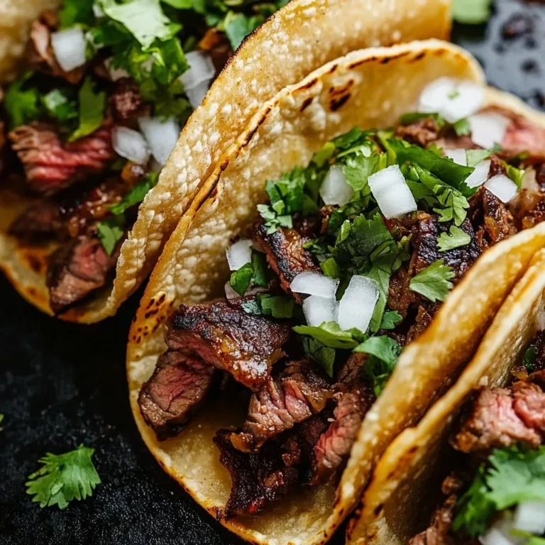 Cozy Crockpot Recipes 2 Delicious grilled beef Mexican street tacos topped with fresh ingredients