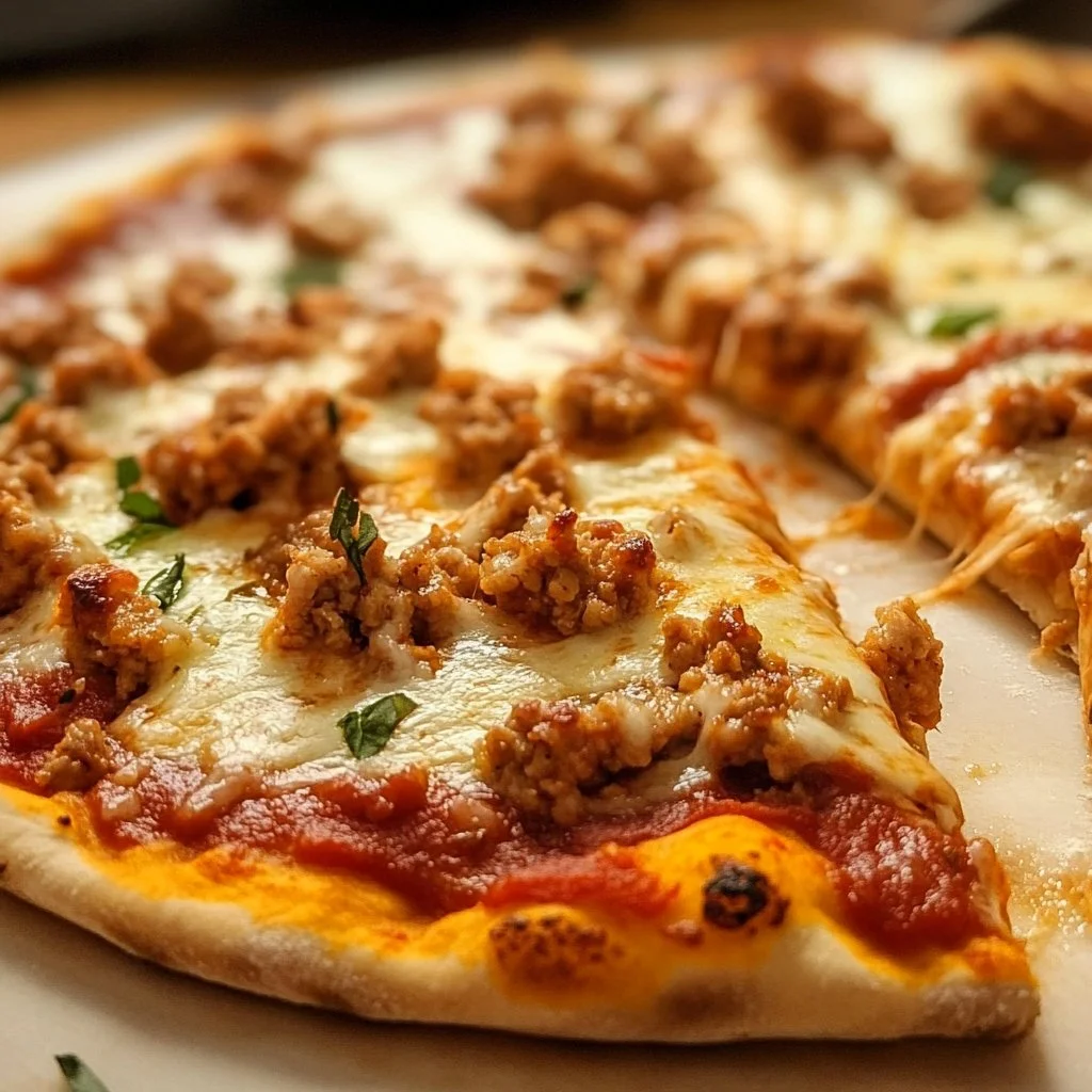 Ground Chicken Pizza Crust Recipe