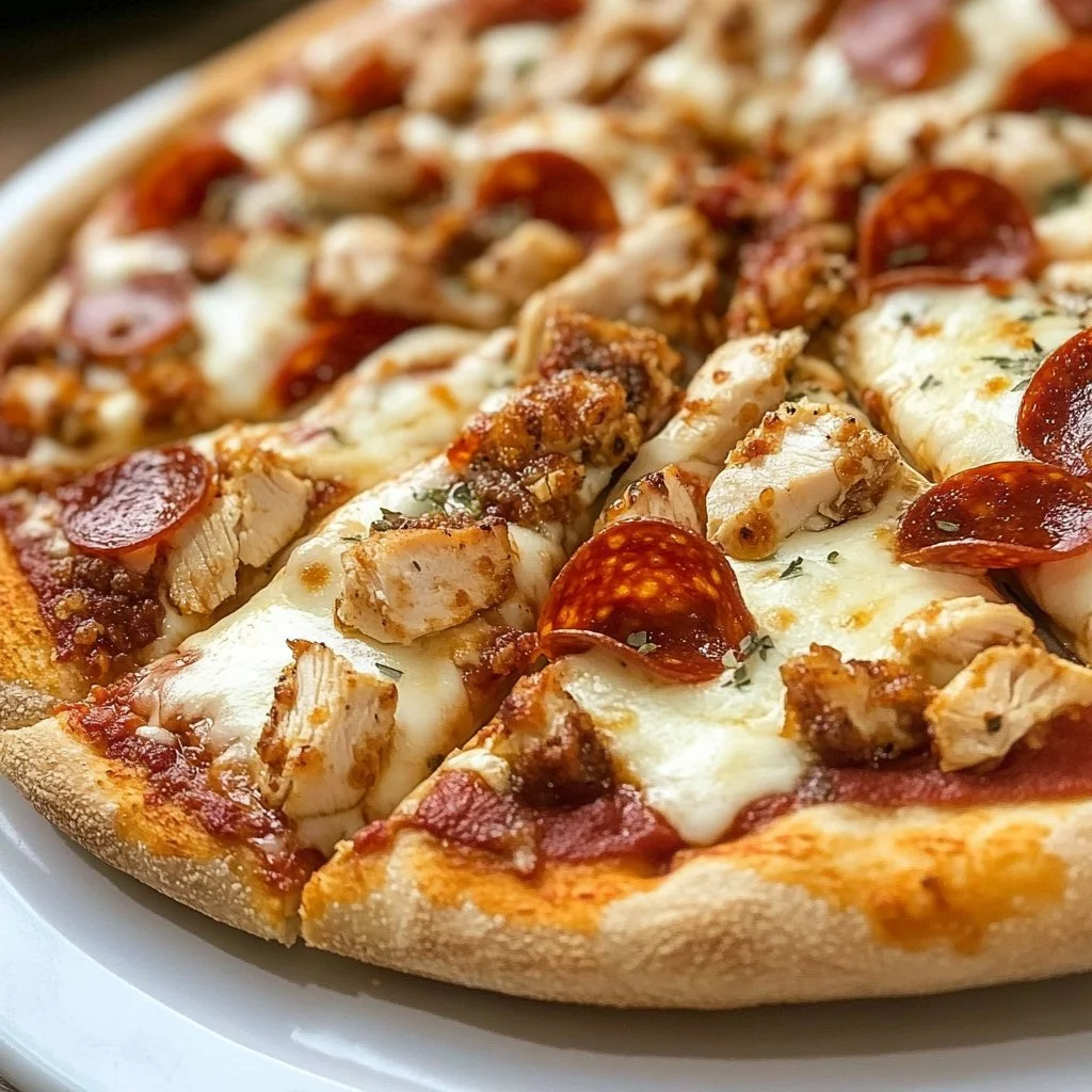 Ground Chicken Pizza Crust Recipe