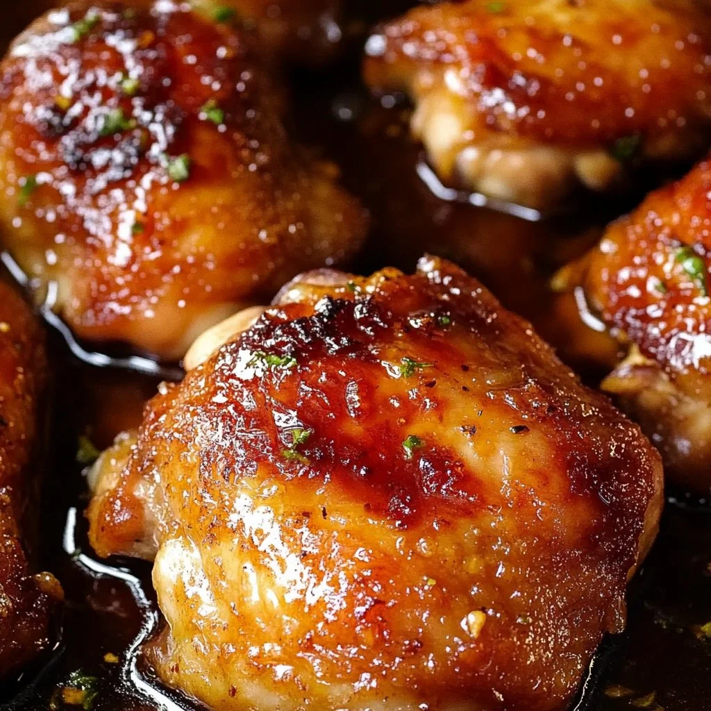 Slow Cooker Honey Garlic Chicken