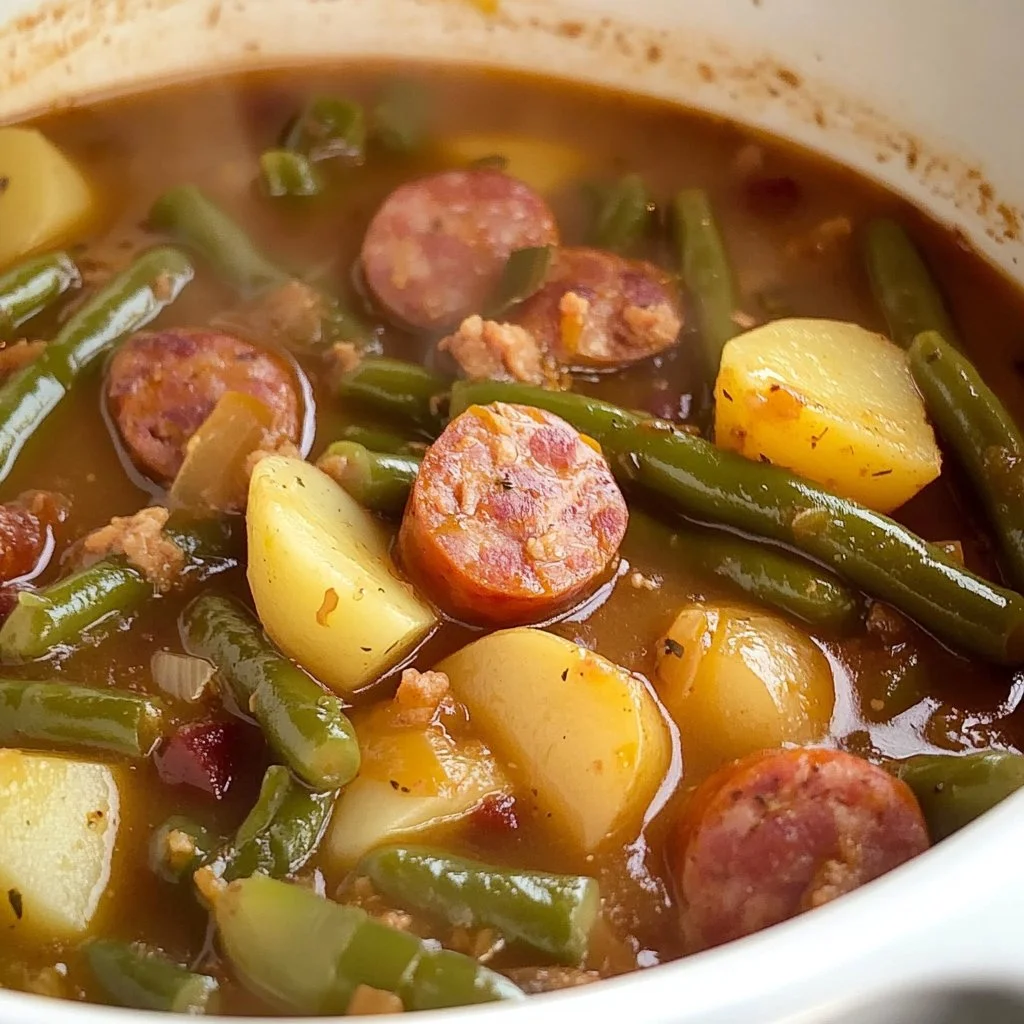 Swamp Potatoes and Sausage