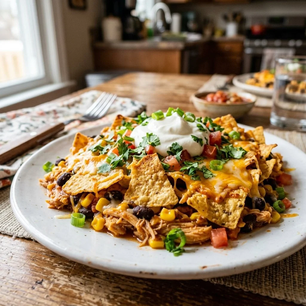 Chicken Taco Casserole