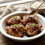 Crockpot Honey Garlic Chicken