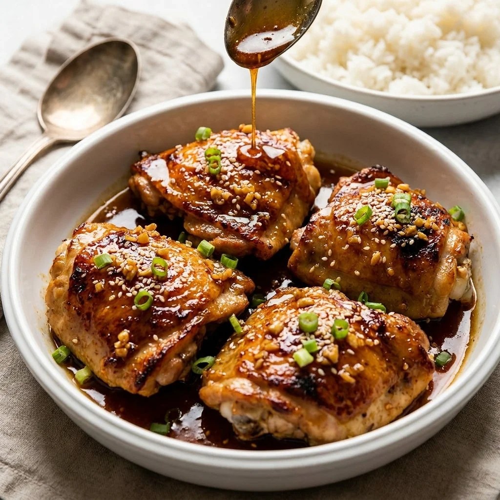 Crockpot Honey Garlic Chicken