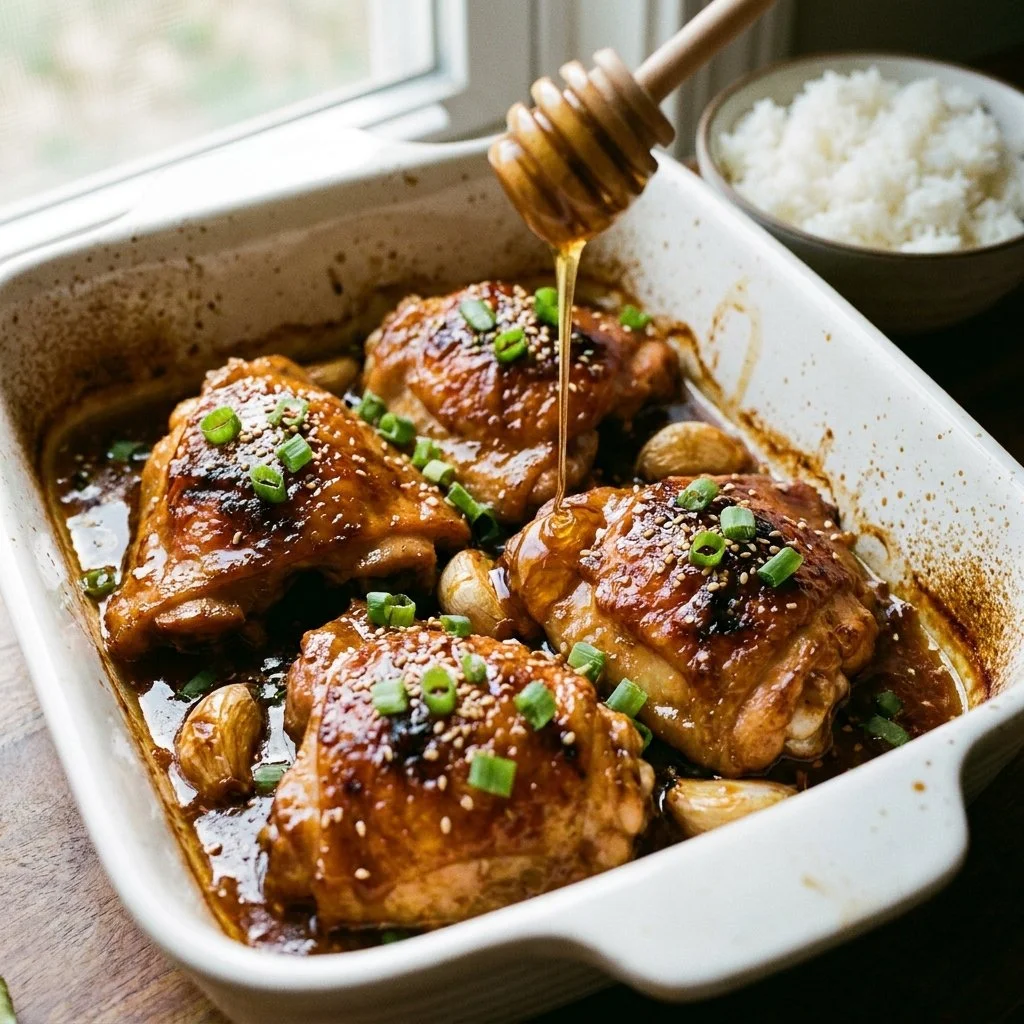 Crockpot Honey Garlic Chicken