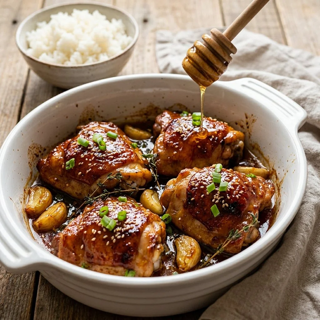 Crockpot Honey Garlic Chicken