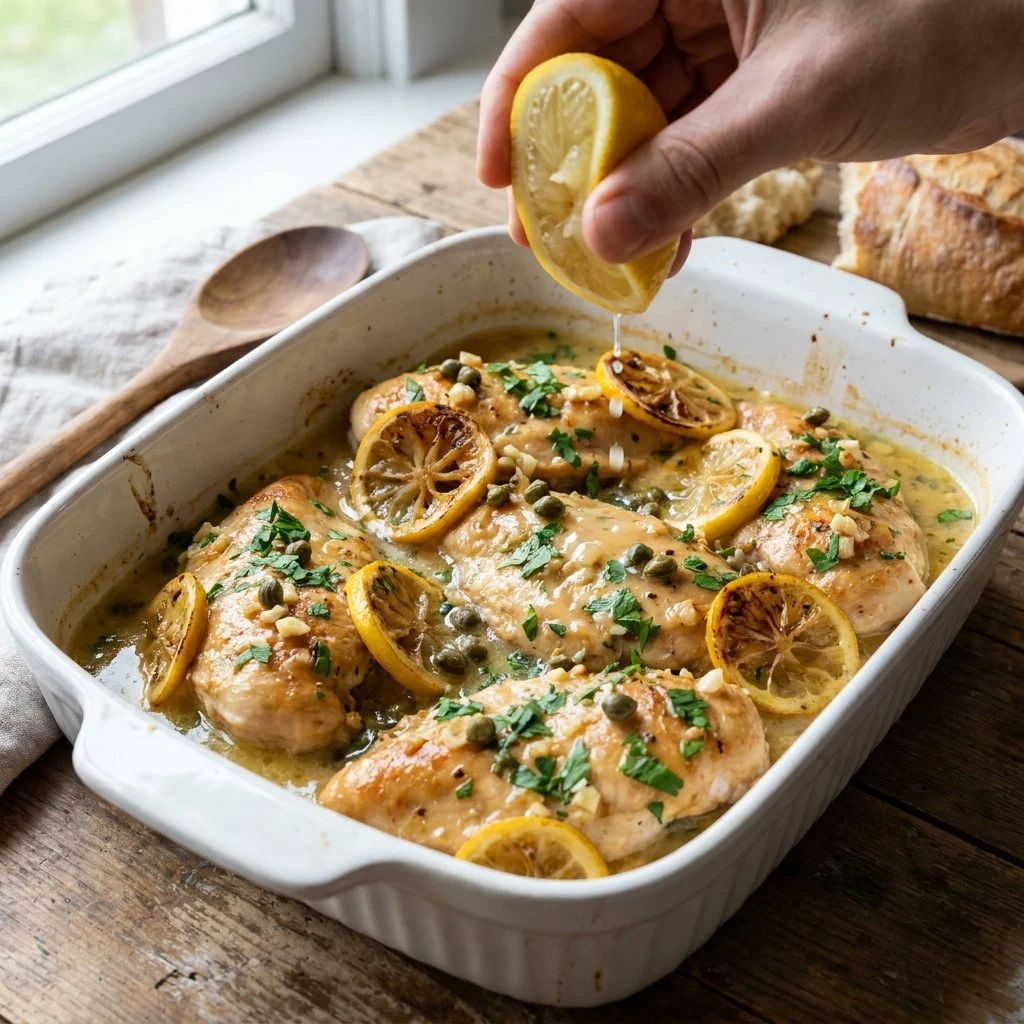 Crockpot Lemon Chicken