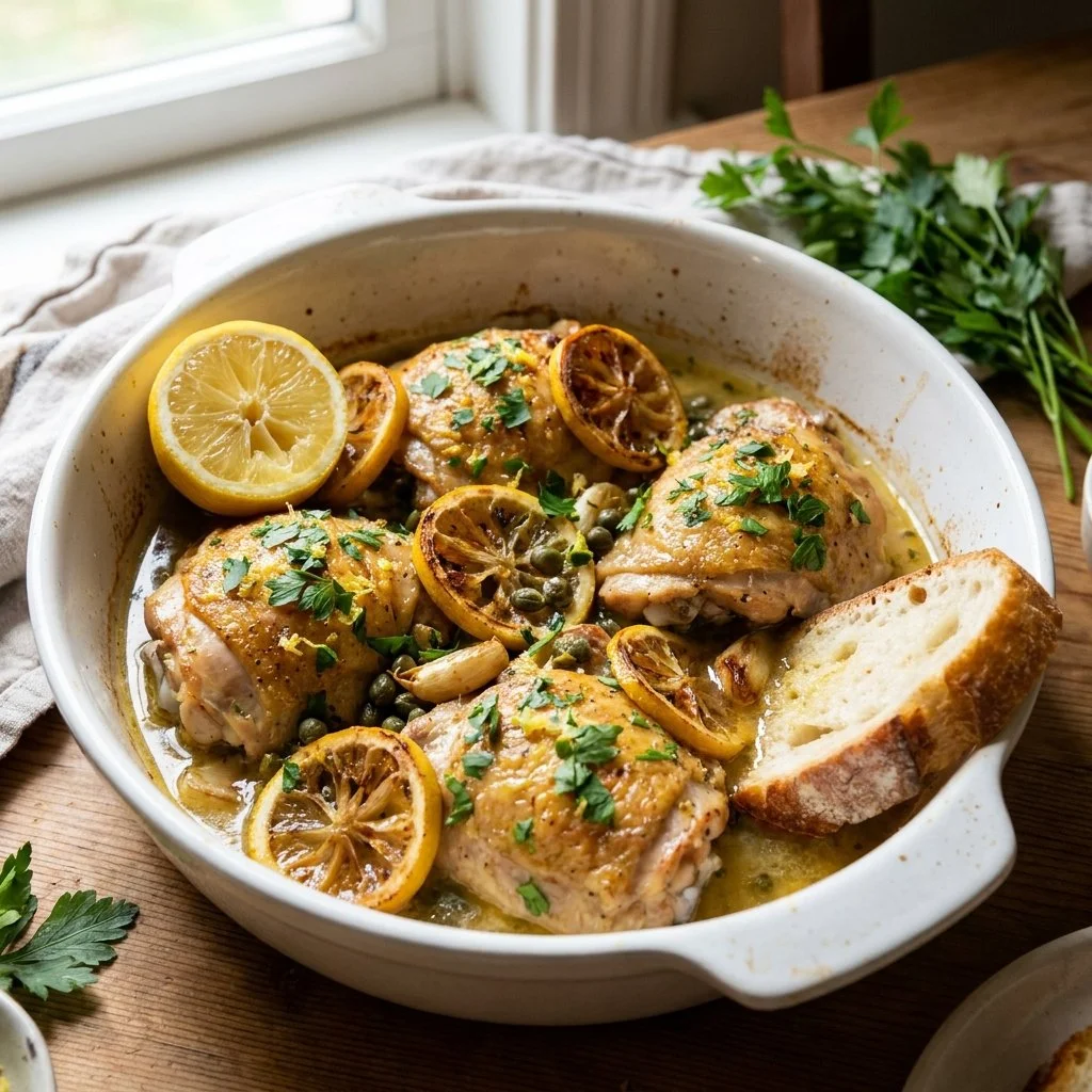 Crockpot Lemon Chicken