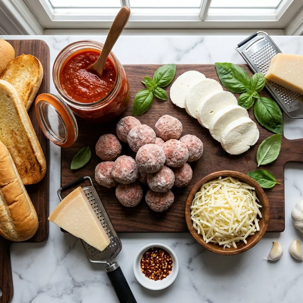 Crockpot Meatball Subs