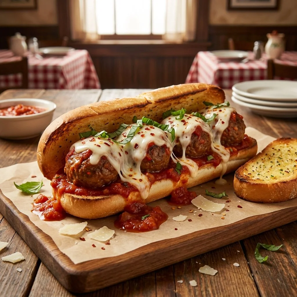 Crockpot Meatball Subs Variation 12