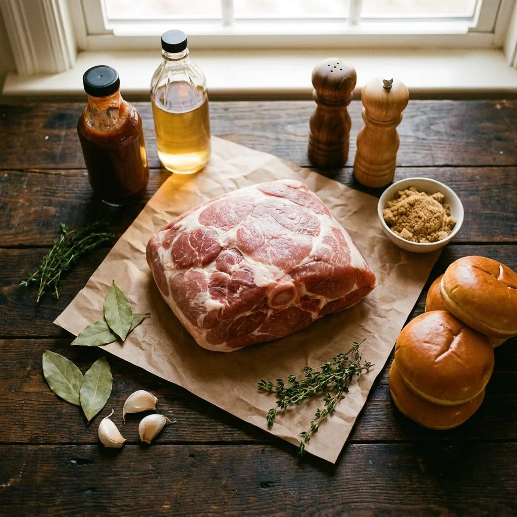 Crockpot Pulled Pork Sandwiches