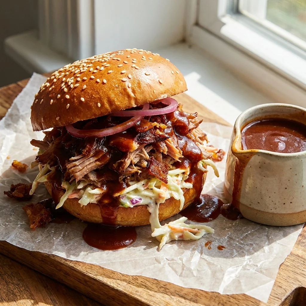 Crockpot Pulled Pork Sandwiches